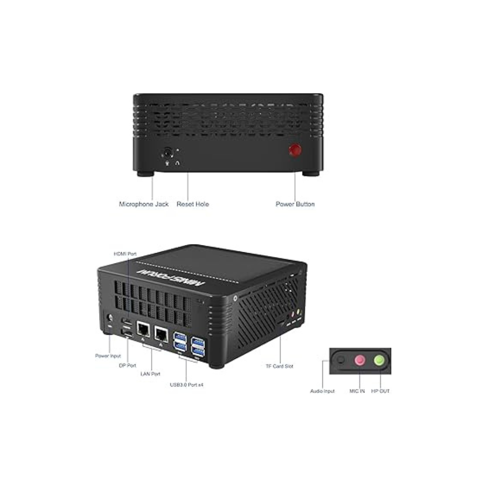 Mini PC MinisForum X500 – Ryzen 7 5700G | 16GB RAM | 512GB SSD